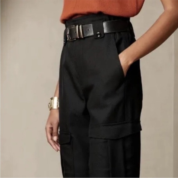 NWT! Banana Republic Black Lido Cargo Pant - Multiple Sizes - Picture 4 of 9
